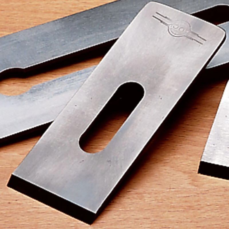 O1 1 3/8" Block Plane Blade with 5/8" Wide Slot